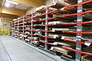 Shelving-System-with-Lifting-Device-Elvedi-HRB10 used
