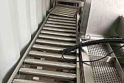 Roller-Conveyor-Torwege-Edelstahl used